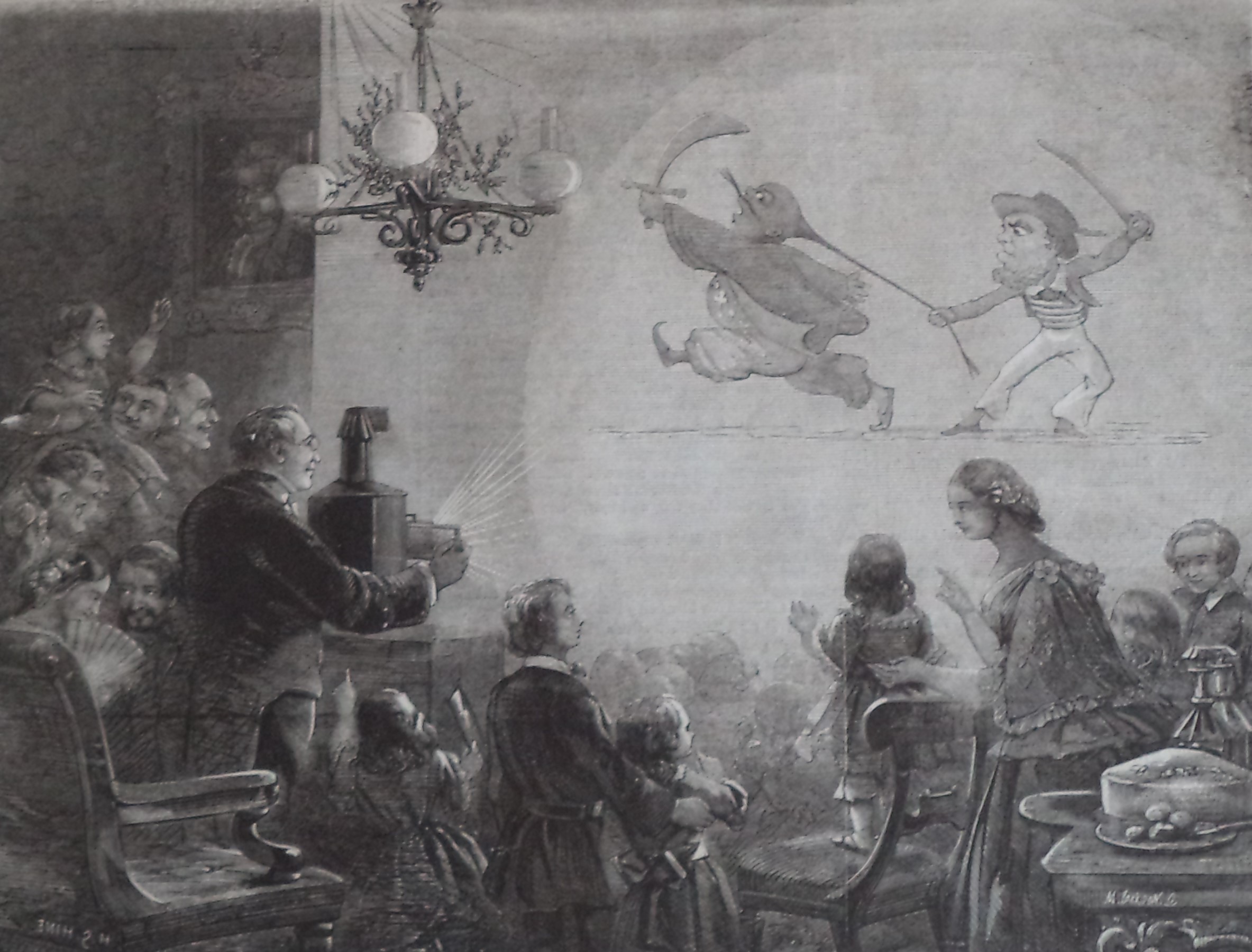 magic lantern show at home